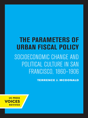 cover image of The Parameters of Urban Fiscal Policy